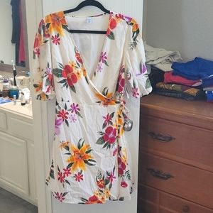 NWT Hawaiian Wrap Dress